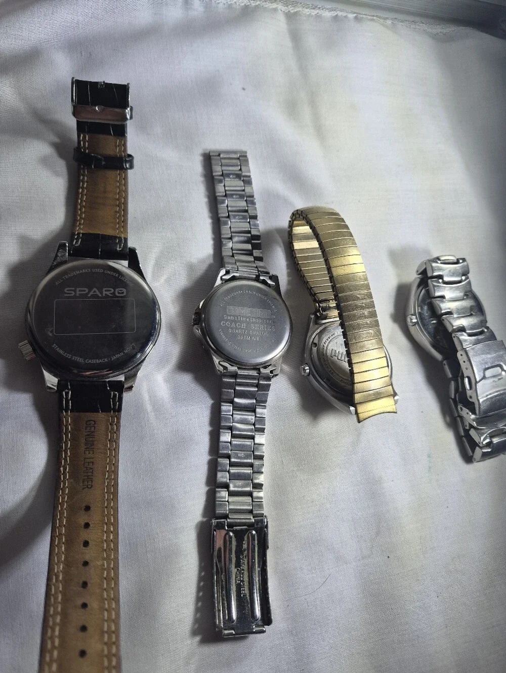 Men’s Watch Lot Bundle - Fossil, Puma, NFL Denver Broncos, NCAA ASU